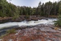 Darwin Falls, Rawdon QC Royalty Free Stock Photo